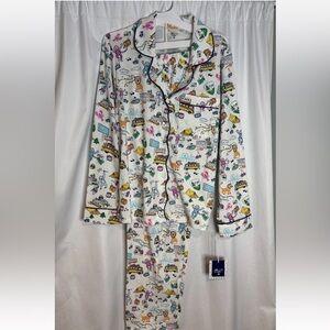 Roller Rabbit x Target Roadtrip Pajama Set Women’s XXS NWT In Hand!